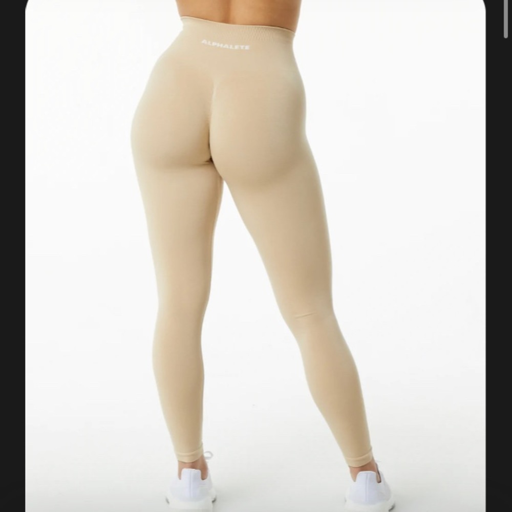 Alphalete Amplify Leggings Hazelnut M